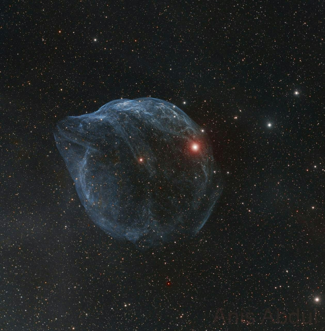 شارپلس ۳۰۸، حباب ستاره: تصویر نجومی روز ۳۰ آذر ناسا