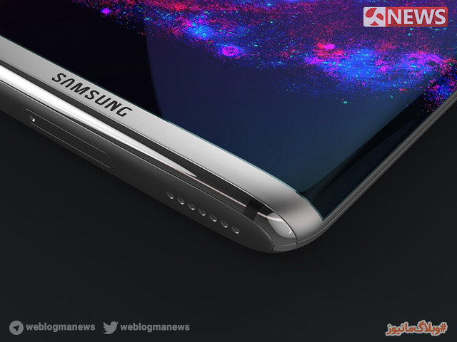 سامسونگ گلکسی S8 با صفحه نمایش نوت ۷