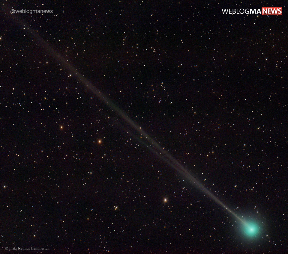 تصویر امروز (13دی ) ناسا ستاره دنباله دار( 45P)