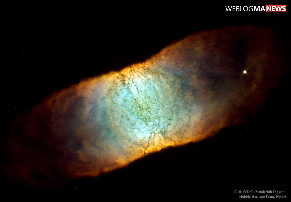 تصویر امروز (19دی ) ناسا ازسحابی سیاره‌ای (IC 4406 )